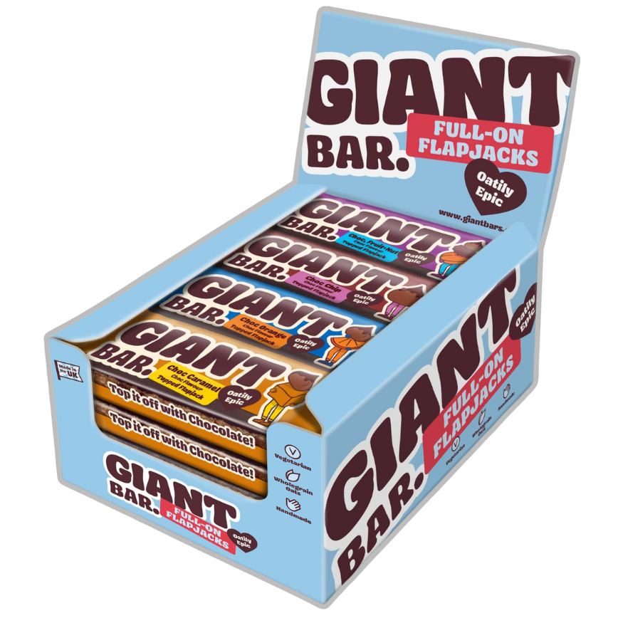 Giant Bars Chocolate Topped Mix x 20