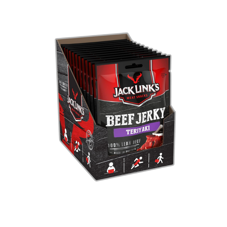 Jack Link's Beef Jerky Teriyaki 12 x 25g