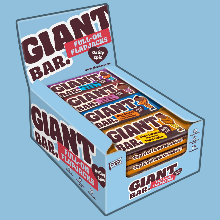 Ma Baker Giant Bars Chocolate Topped Mix x 20