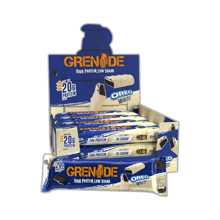 Grenade High Protein White Oreo Protein Bar x 12