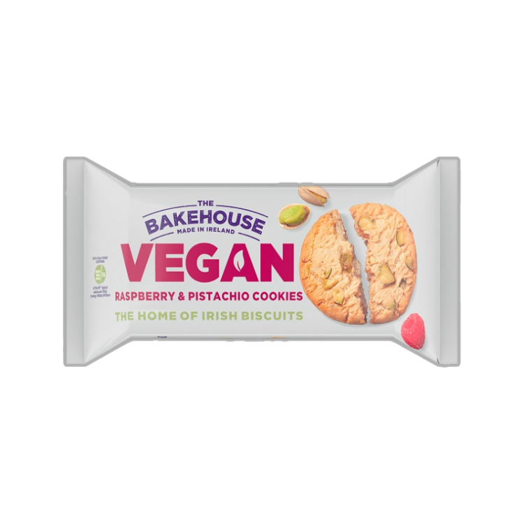 Bakehouse Vegan Raspberry & Pistachio Cookies 220g