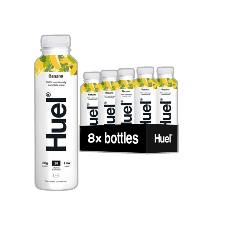 Huel Banana Complete Meal Drink 500ml x 8