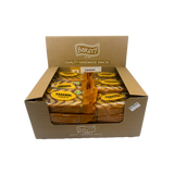 Single RJ Caramel Flapjack 125g bar with golden caramel drizzle visible