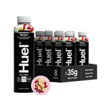 Huel Strawberry Banana Black Edition 500ml bottle pack of 8