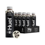 Huel Cookies & Cream Black Edition meal drink 500ml pack of 8