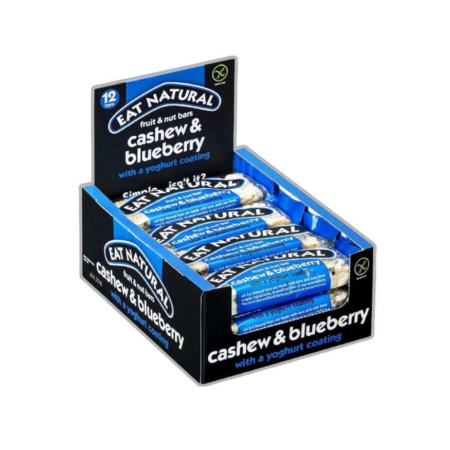 Eat Natural Cashew and Blueberry with Yoghurt Coating x 12