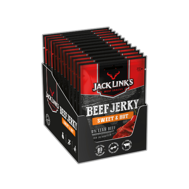 Jack Links Beef Jerky Sweet & Hot 12 x 25g