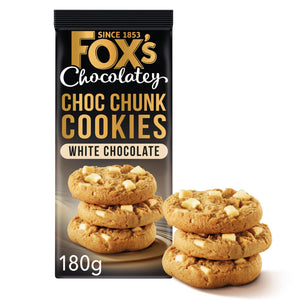 Fox's Fabulous White Chocolate Cookies 180g x 1