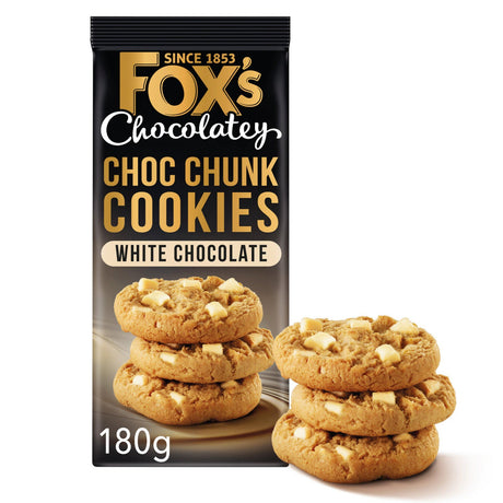 Fox's Fabulous White Chocolate Cookies 180g x 1