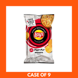 Lays Pizza Hut Margherita Crisps 150g x 9 BBE 15.03.26