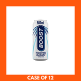 Boost Sugar Free Energy Drink Original 500ml x 12 - BBE 22/04/2026