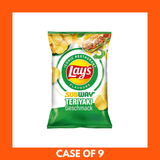 Lays Subway Teriyaki Crisps 150g x 9 BBE 05.04.26