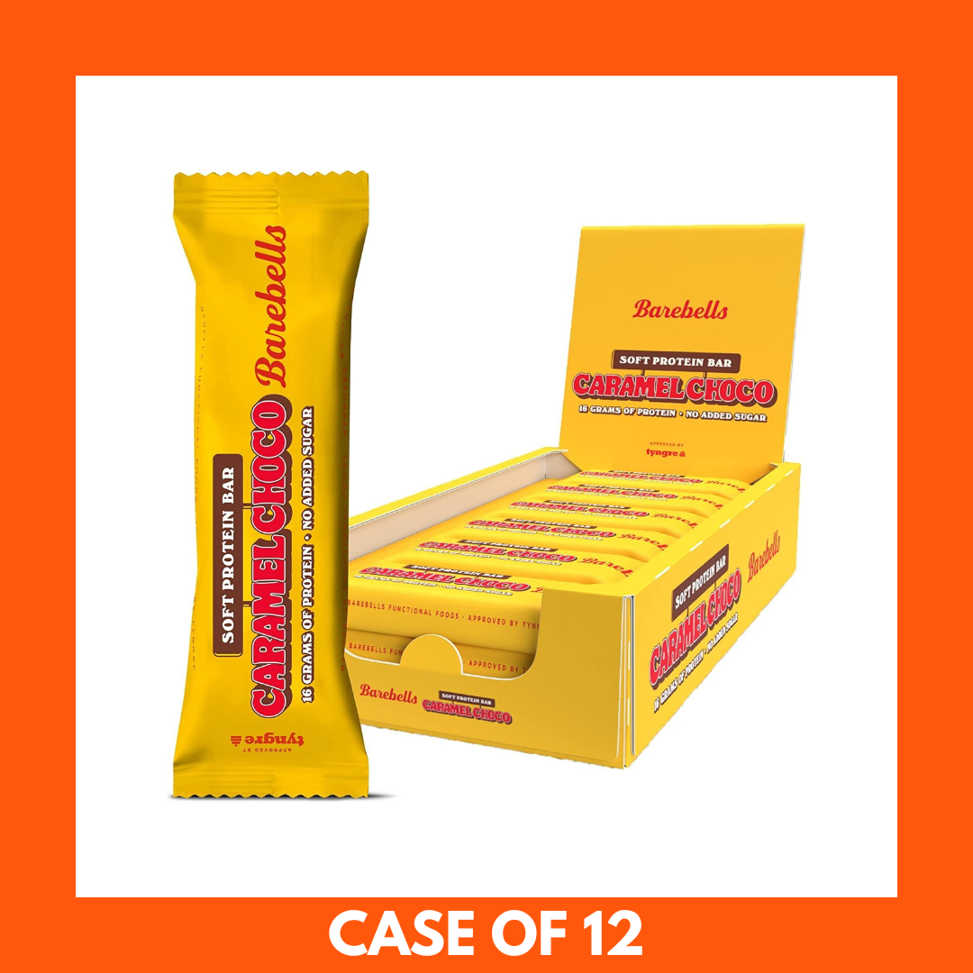 Barebells Caramel Choco Protein Bar - Pack of 12 (55g) - WHOLESALE ...