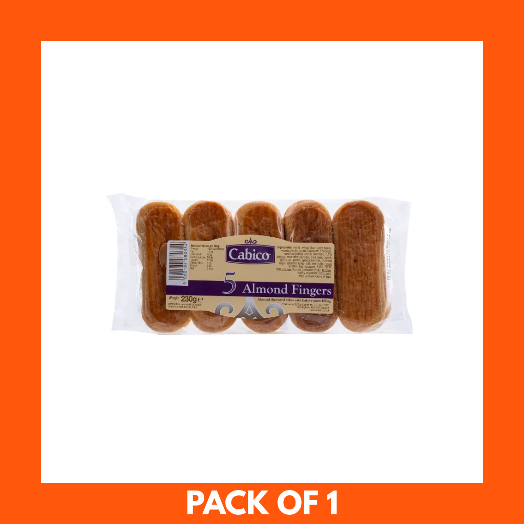 Cabico Almond Fingers 5's x 1