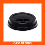 Black Premium Takeaway Sip Lids 80mm x 500/1000