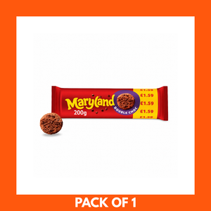 MaryLand Cookies Double Choc Chip 200g x 1 PM£1.59