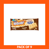 McVitie's Hobnobs Oaty Creams Chocolate Biscuit 9 x 100g