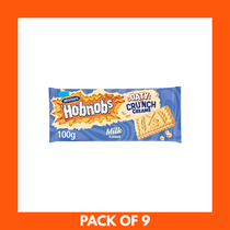 McVitie's Hobnobs Oaty Milky Biscuits 9 x 100g