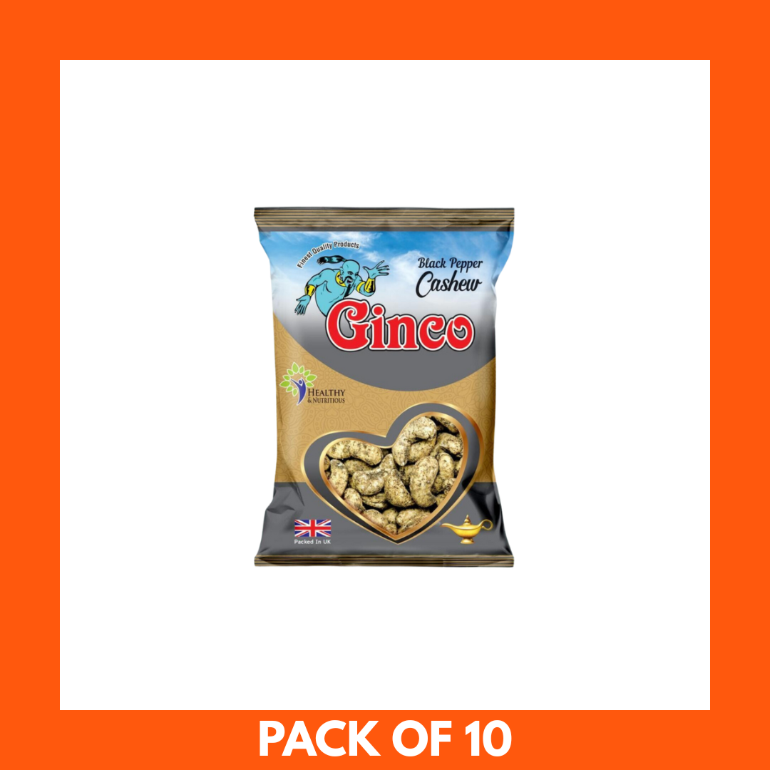 Ginco Black Pepper Cashews 50g