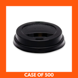 Black Premium Takeaway Sip Lids 80mm x 500/1000