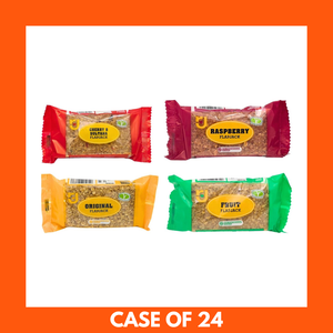 RJ Un-topped Variety Mix Flapjacks 125g x 24