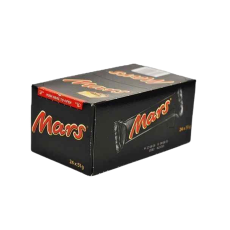 Mars 51g x 24  - 540 Cases (Pallet Buy) 37p per bar