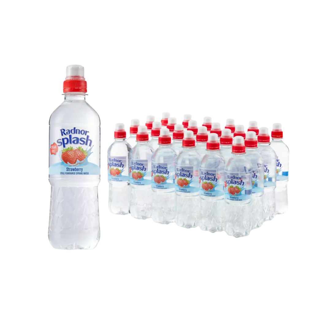 Radnor Hills Splash Strawberry 500ml x 24