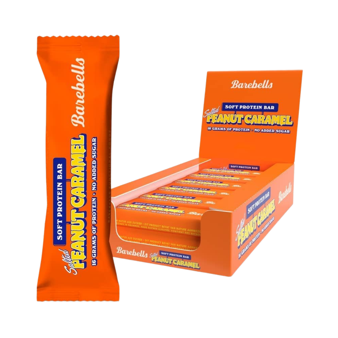 Barebells Peanut & Caramel Protein Bar – Pack of 12 (55g) - WHOLESALE ...