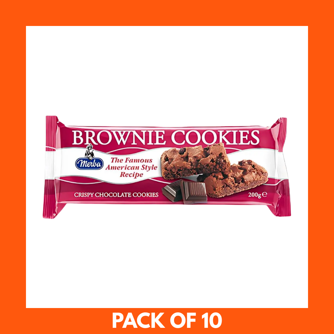Merba American Brownie Cookies 200g x 1
