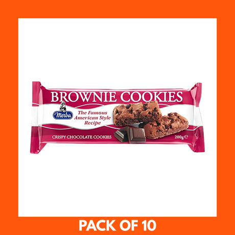 Merba American Brownie Cookies 200g