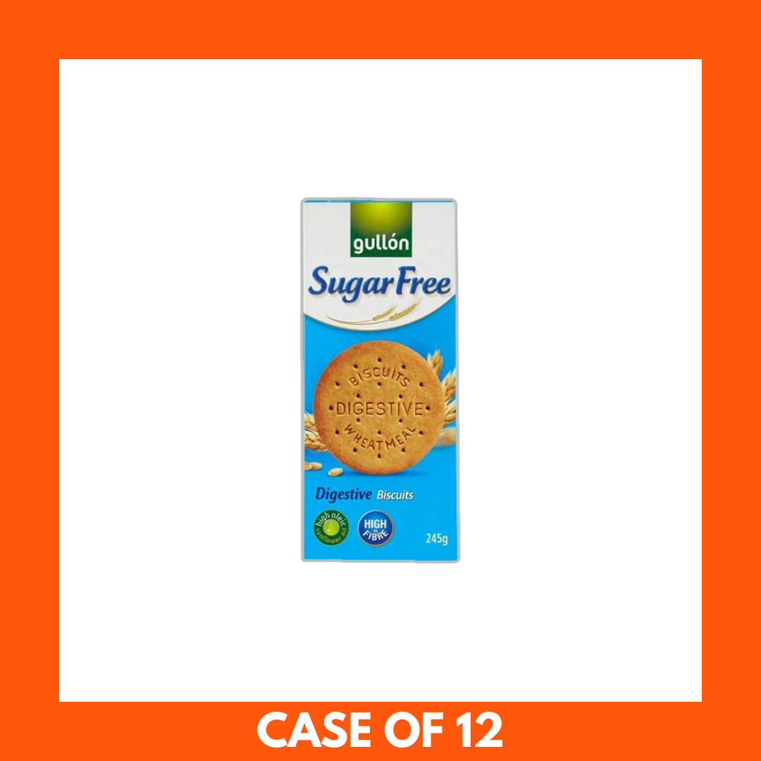 Gullon Sugar Free Digestive Biscuits 245g x 1