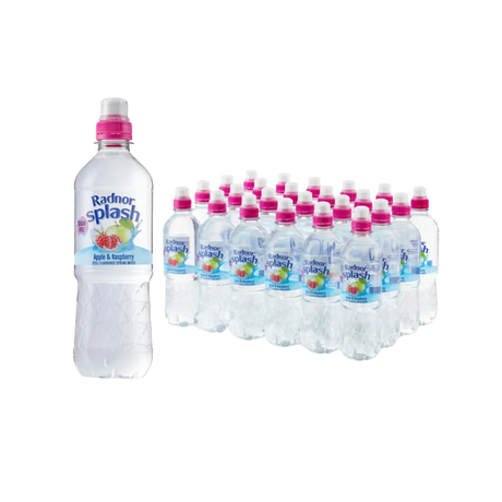 Radnor Hills Splash Apple and Raspberry 500ml x 24