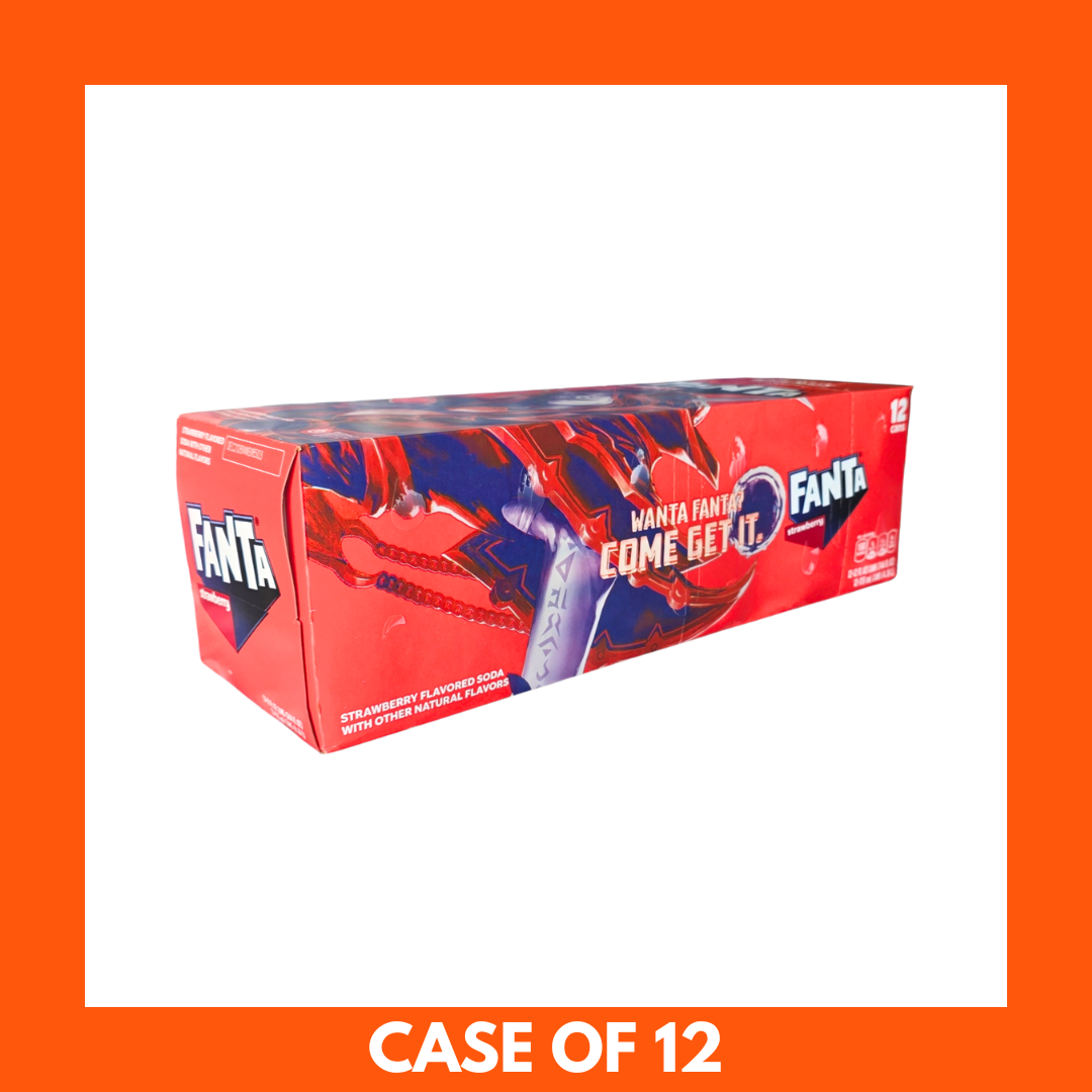 Fanta Strawberry WARCRAFT 12 x 355ml