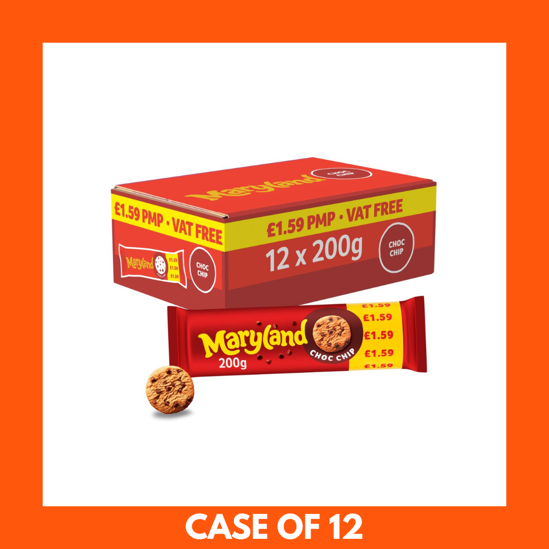 Maryland Cookies Choc Chip 200g x 1 PM£1.59