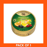 Cavendish & Harvey Mix Fruits hard candy drops 1 x 200g pack showing branded label and colorful assorted fruit-flavored sweets