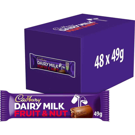 Cadbury Fruit & Nut 48 x 49g