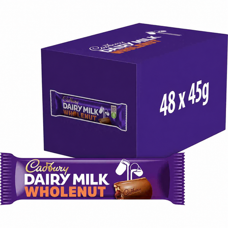 Cadbury Wholenut 48 x 45g