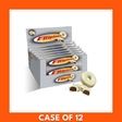Bulk box of Filipinos Biscuit Dipped with White Chocolate (12 × 128g), showing white-chocolate-coated ring biscuits and branded packaging