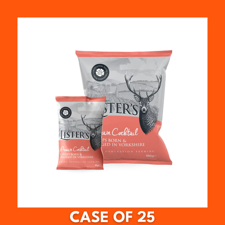 Listers Crisps - Prawn Cocktail 40g