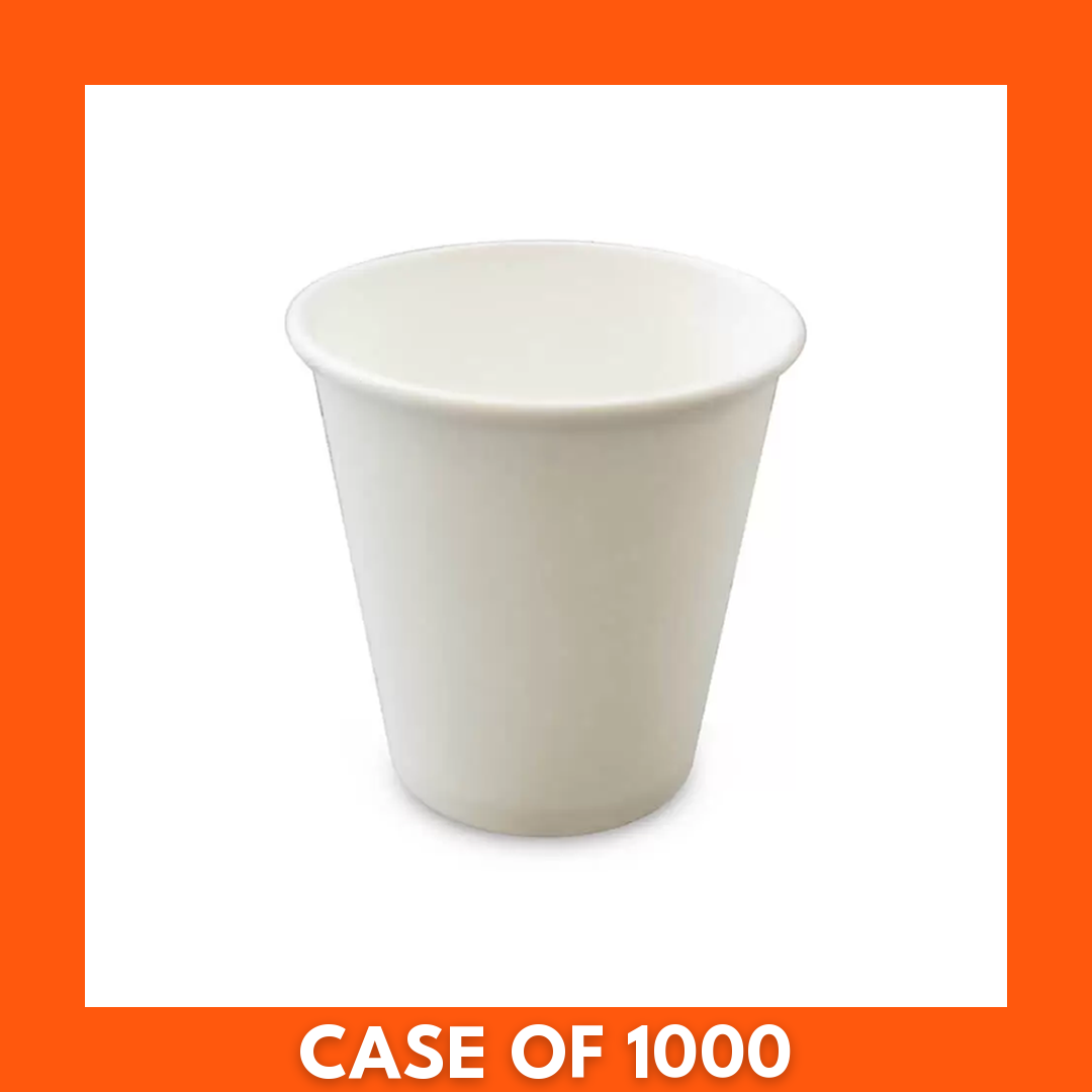 4oz Single Wall Espresso Cups 500