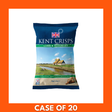 Box of 20 Kent Crisps Lamb and Rosemary 40g packs — front-facing carton with individual snack packets displaying the Kent Crisps logo and lamb-and-rosemary imagery.