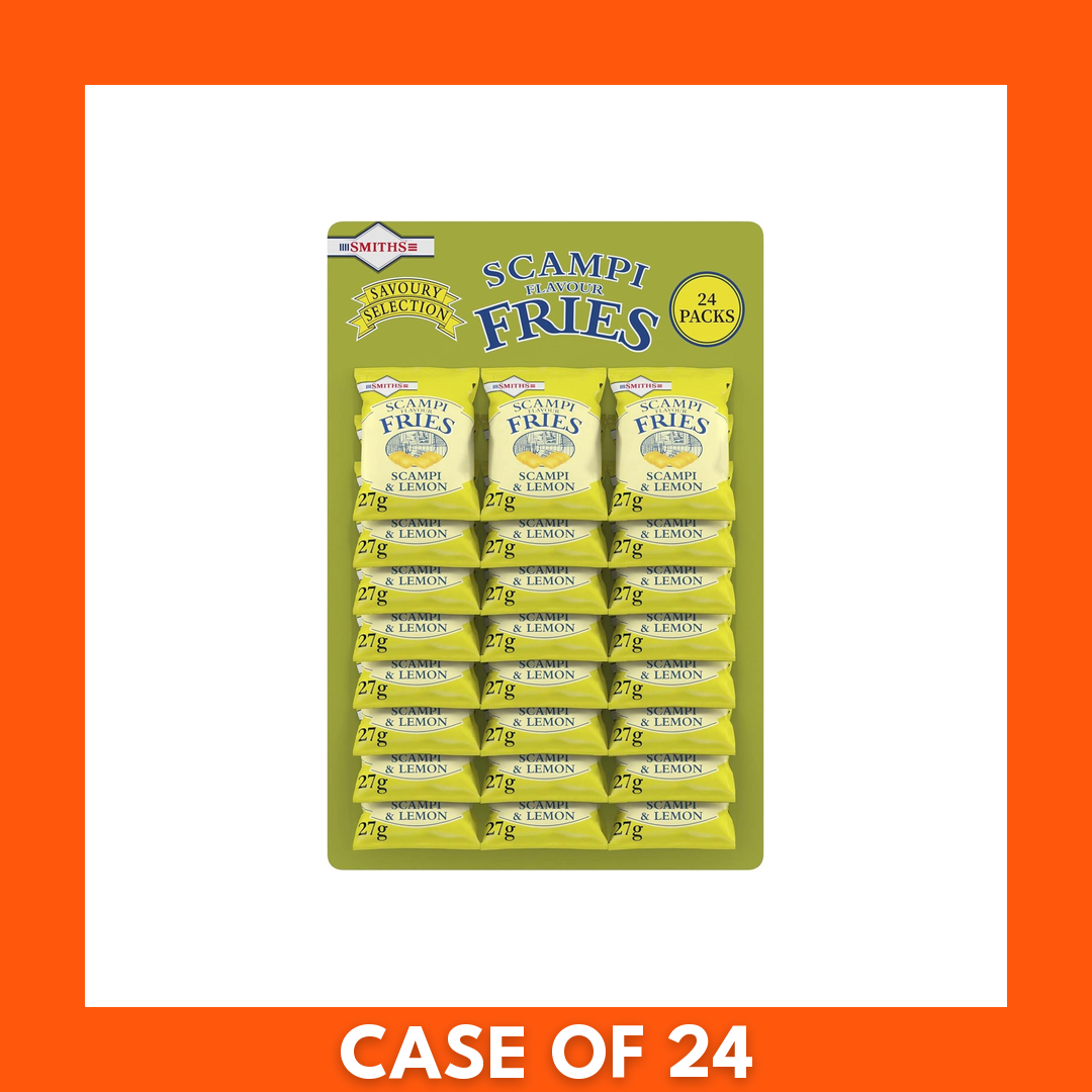 Smiths Scampi Fries 1 Card of 24 x 27.5g