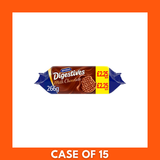 McVities Digestive Milk Chocolate PMP £2.25 - 1 x 266g