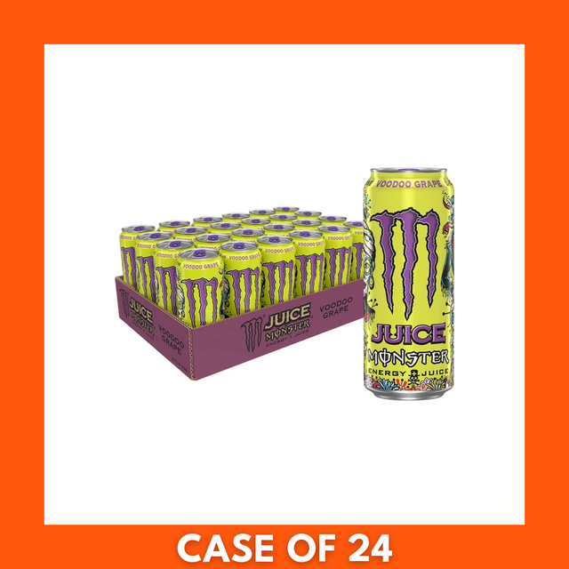Monster Juice Voodoo Grape 24 x 473ml