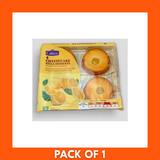Cabico Lemon Cheesecake 200g sealed round tub with yellow branded label and lemon graphic — creamy chilled dessert