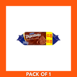 McVities Digestive Milk Chocolate PMP £2.25 - 1 x 266g