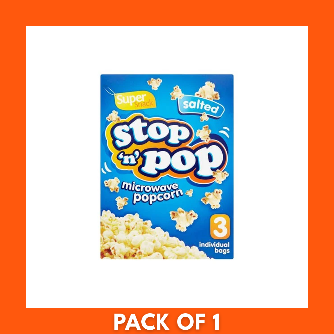 Microwave Salty Popcorn 3 x 85g (255g)