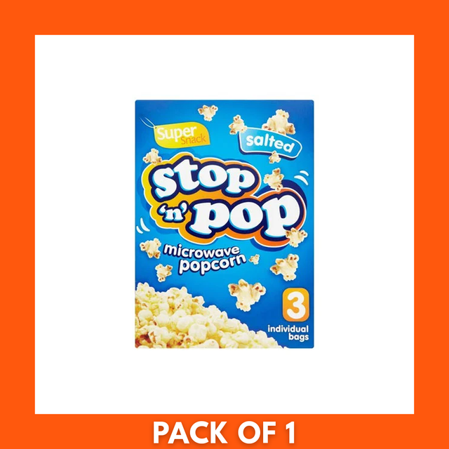 Microwave Salty Popcorn 3 x 85g (255g)