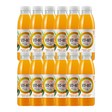 Vit Hit Detox Mandarin & Orange Vitamin Drink 12-pack display with fresh citrus fruits.