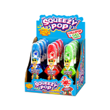 Candy Castle Crew Mr. Squeezy Pop with its lollipop and gel candy tube, showcasing interactive candy fun.